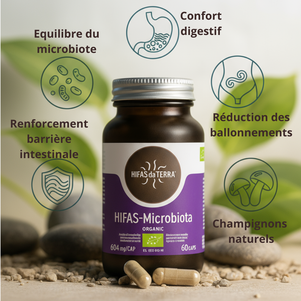 Hifas da Terra - Hifas Microbiota - Gélules confort digestif 🦠