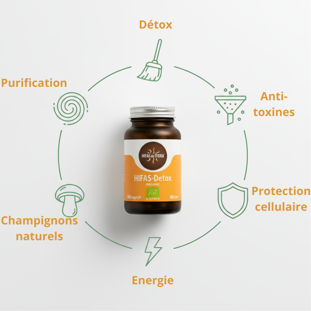 Hifas da Terra - Hifas Detox - Gélules anti toxines 🌿