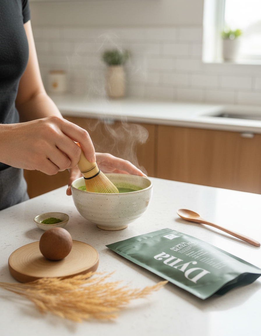 Rituel préparation Super Matcha
