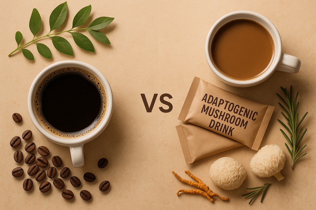 Café vs Champignons Adaptogènes : Quelle Alternative Choisir ?