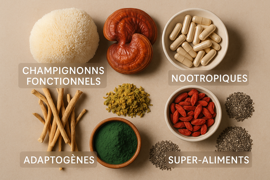 Champignons fonctionnels, adaptogènes, nootropiques, super-aliments : comment s’y retrouver ?