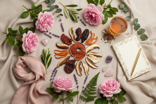 Champignons médicinaux et santé féminine : alliés naturels pour la ménopause, le SOPK, l'endométriose et l'adénomyose