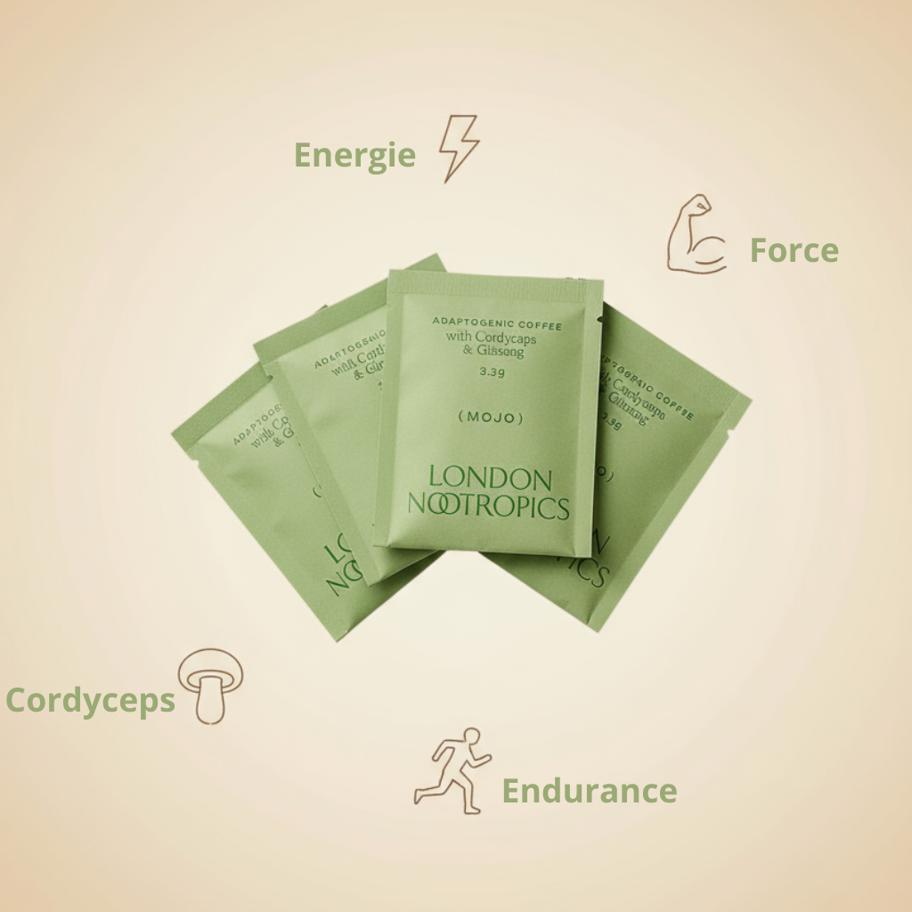 London Nootropics – Café Adaptogène Mojo - Énergie et performance✨