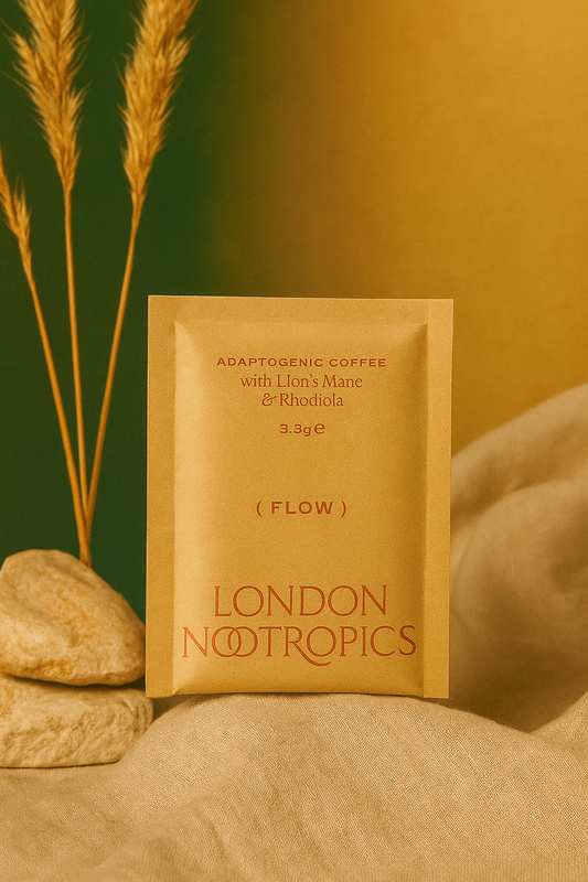 Boîte café adaptogène Flow London Nootropics