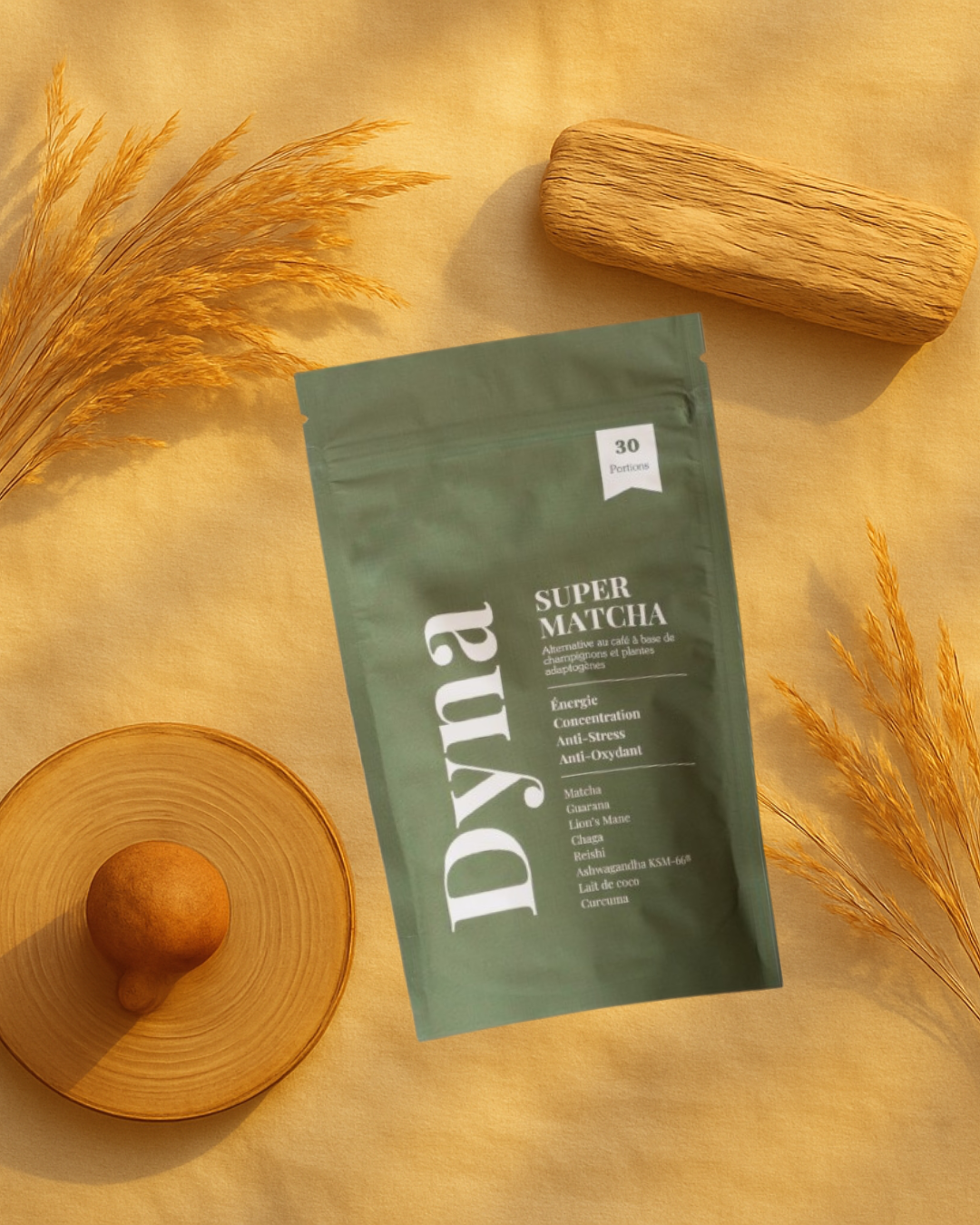 Dyna - Super Matcha - Boisson naturelle - Alternative au café 🍵