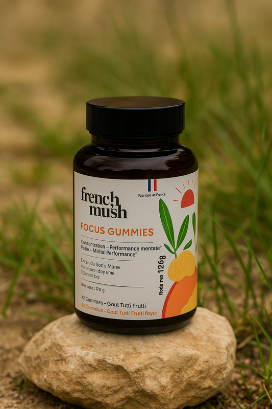 French Mush - Focus Gummies - Allié productivité 🍏🍊🍓🍌