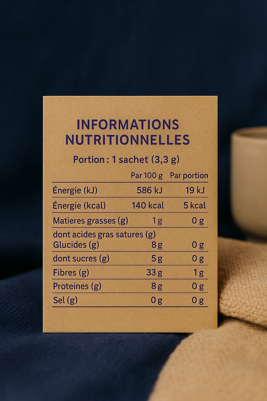 Sachet individuel café Zen aux champignons relaxants